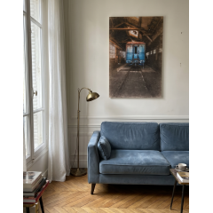 URBEX BLUE TRAIN (90x130cm)